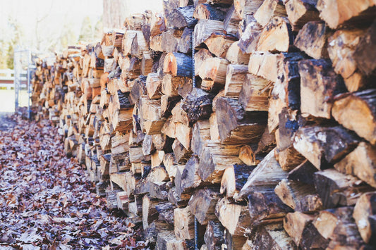 A log pile