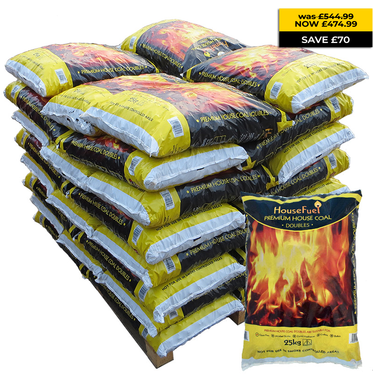 Premium Coal Doubles 25kg